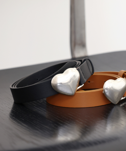 JOURNAL STANDARD relume（ジャーナルスタンダード　レリューム）の「《追加》【LEFIJE/レフィエ】ハートベルト（ベルト・レディース・ブラック・FREE）」の8枚目の写真