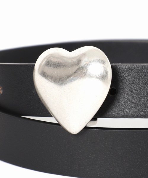 JOURNAL STANDARD relume（ジャーナルスタンダード　レリューム）の「《追加》【LEFIJE/レフィエ】ハートベルト（ベルト・レディース・ブラック・FREE）」の4枚目の写真