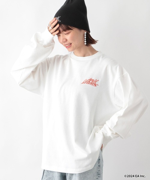 RAGEBLUE(レイジブルー)の「【APEX LEGENDS×RAGEBLUE】コラボプリントロンT(Tシャツ/カットソー・メンズ・ホワイト/パープル/マスタード/オフホワイト/その他4/イエロー系その他/ブラック/ライトブルー・LARGE/MEDIUM)」の21枚目の写真