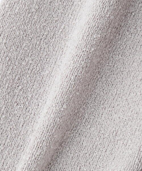 N.（N. Natural Beauty Basic）（エヌエヌナチュラルビューティーベーシック）の「◆トリムニットブルゾン（カーディガン/ボレロ・レディース・オフホワイト/グレー・MEDIUM）」の10枚目の写真