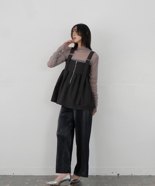 LIAN(リアン)の「メタリックプリーツパンツ(その他パンツ・レディース・ゴールド/ブラック/シルバー・FREE)」の20枚目の写真