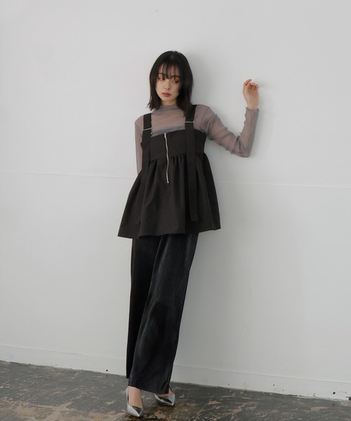 LIAN(リアン)の「メタリックプリーツパンツ(その他パンツ・レディース・ゴールド/ブラック/シルバー・FREE)」の21枚目の写真