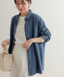 URBAN RESEARCH DOORS | デニムレギュラーカラーシャツ(Tシャツ/カットソー)