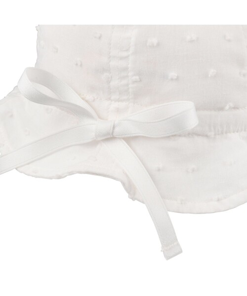 HOT BISCUITS（ホットビスケッツ）の「チューリップハット(帽子)（ハット・キッズ・ホワイト・SS(44-48cm)/S(48-50cm)/M(50-52cm)/3S(40-44cm)）」の2枚目の写真