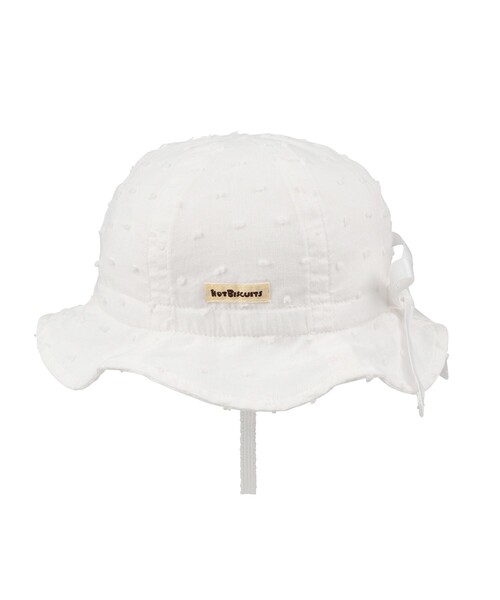 HOT BISCUITS（ホットビスケッツ）の「チューリップハット(帽子)（ハット・キッズ・ホワイト・SS(44-48cm)/S(48-50cm)/M(50-52cm)/3S(40-44cm)）」の8枚目の写真