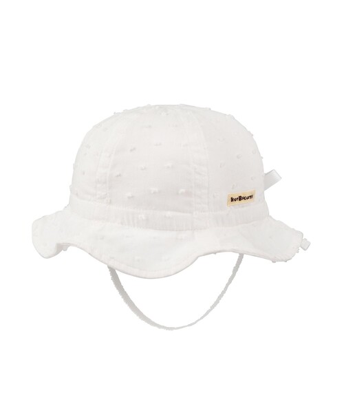 HOT BISCUITS（ホットビスケッツ）の「チューリップハット(帽子)（ハット・キッズ・ホワイト・SS(44-48cm)/S(48-50cm)/M(50-52cm)/3S(40-44cm)）」の10枚目の写真