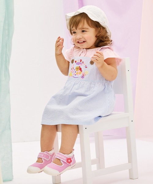 HOT BISCUITS（ホットビスケッツ）の「チューリップハット(帽子)（ハット・キッズ・ホワイト・SS(44-48cm)/S(48-50cm)/M(50-52cm)/3S(40-44cm)）」の13枚目の写真