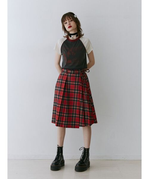 jouetie（ジュエティ）の「ニーレングスラッフプリーツスカート