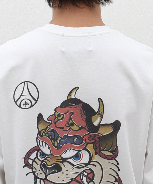 PARIS SAINT-GERMAIN(パリサンジェルマン)の「【Paris Saint-Germain】Hannya プリント ロングスリーブTシャツ(Tシャツ/カットソー・メンズ・ブラック/ホワイト・MEDIUM/LARGE/X-LARGE)」の14枚目の写真