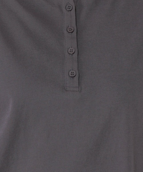 トゥジュー TOUJOURS リブカットソーヘンリーネックプルオーバー 楽天市場】夏祭 【HENLEY NECK PULLOVER 】プルオーバー メンズ