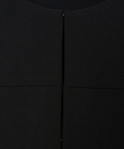 coen（コーエン）の「【RONEL】ダブルクロスノーカラーショートジャケット(セットアップ対応可能)（ノーカラージャケット・レディース・オフホワイト/ブラック/ネイビー・S/M）」の11枚目の写真