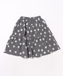 Rylee + Cru（ライリーアンドクルー）の「【Bs】【it】【Rylee＋Cru】TIERED MIDI SKIRT || DOTTY（その他ベビー用品）」