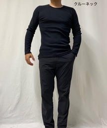 VIBGYOR | フライス 長袖 クルーネック&Vネック(Tシャツ/カットソー)