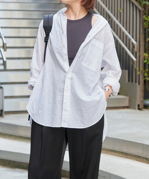 Spick & Span（スピックアンドスパン）の「カップ付きアメスリタンク（インナーウェア/肌着・レディース・チャコールグレー/ブラック/ベージュ/アイボリー/ベージュ系その他・36/38）」の12枚目の写真