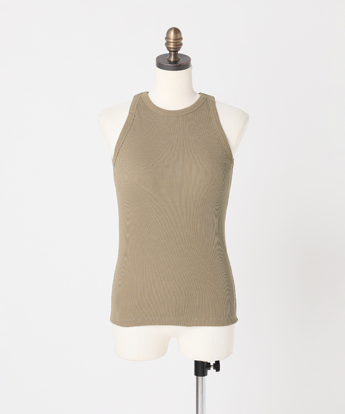 Spick & Span（スピックアンドスパン）の「カップ付きアメスリタンク（インナーウェア/肌着・レディース・チャコールグレー/ブラック/ベージュ/アイボリー/ベージュ系その他・36/38）」の21枚目の写真