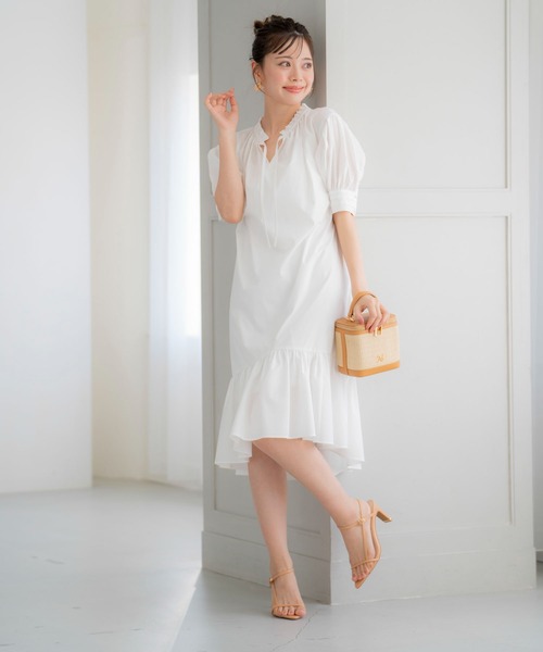 【セール】ティアードミニワンピ（ワンピース）｜Noela（ノエラ）