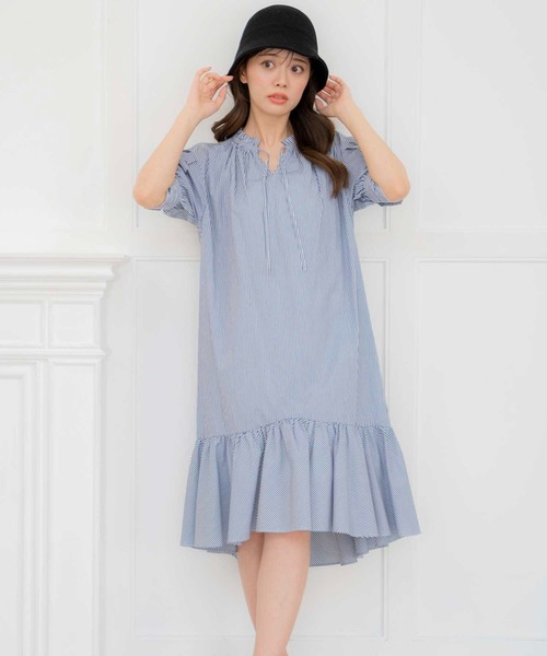 【セール】ティアードミニワンピ（ワンピース）｜Noela（ノエラ）