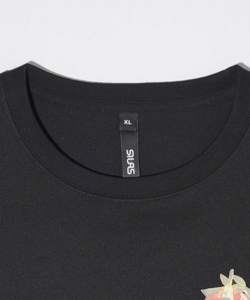 SILAS（サイラス）の「STRAWBERRY S/S TEE（Tシャツ/カットソー・メンズ・ブラック/ネイビー/ホワイト・M/L/XL）」の16枚目の写真