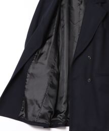 CINOH（チノ）の「CINOH/チノ/BONDING MELTON HALF COAT（チェスター