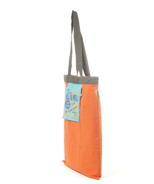 niko and...（ニコアンド）の「オリジナルパッカブルトートバッグ（トートバッグ・レディース・チャコール/オレンジ/グリーン/ナチュラル・0）」の7枚目の写真