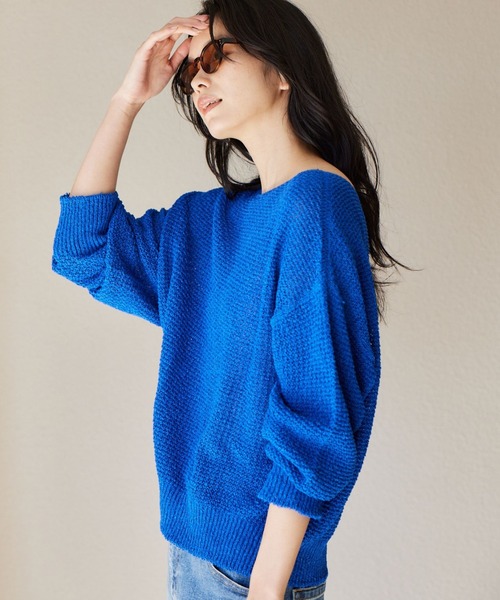 【新品】BARNYARDSTORM ニット セール】BARNYARDSTORM / キレイめ2WAYニット（ニット/セーター