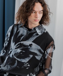 HARE | アソートARTガラシアーシャツ(HARE)(シャツ/ブラウス)