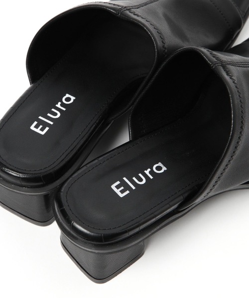Elura（エルーラ）の「ふかふかFITストレッチミュール/109284（サンダル・レディース・アイボリー/ブラック・LARGE/SMALL/MEDIUM）」の16枚目の写真