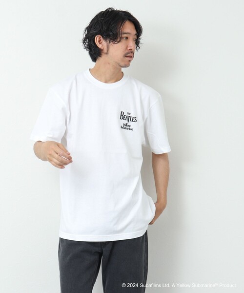 GOOD ROCK SPEED（グッドロックスピード）の「【Good Rock Speed/グッドロックスピード】THE BEATLES / Yellow Submarine / ビートルズ / プリントTシャツ（Tシャツ/カットソー・メンズ・ブラック/ホワイト・S/M/L）」の21枚目の写真