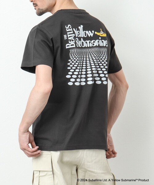 GOOD ROCK SPEED（グッドロックスピード）の「【Good Rock Speed/グッドロックスピード】THE BEATLES / Yellow Submarine / ビートルズ / プリントTシャツ（Tシャツ/カットソー・メンズ・ブラック/ホワイト・S/M/L）」の10枚目の写真