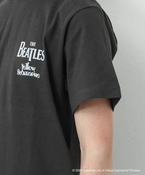 GOOD ROCK SPEED（グッドロックスピード）の「【Good Rock Speed/グッドロックスピード】THE BEATLES / Yellow Submarine / ビートルズ / プリントTシャツ（Tシャツ/カットソー・メンズ・ブラック/ホワイト・S/M/L）」の5枚目の写真