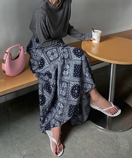 ♯FR2GOLF ペイズリー柄スカート FR2 GOLF 沖縄限定 ペイズリー