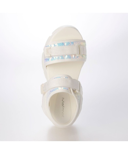 Mafmof(マフモフ)の「Mafmof(マフモフ)10.5cm厚底ボリュームソールスポーツサンダル(サンダル・レディース・ブラック系その他/ホワイト/ブラック・M/L/S/LL)」の21枚目の写真