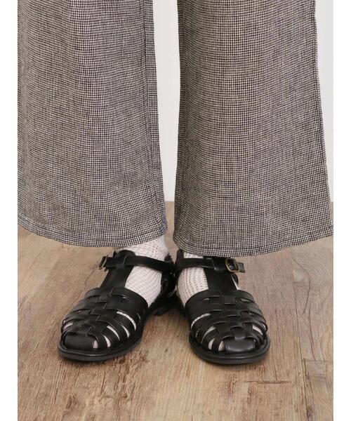 Samansa Mos2（サマンサ モスモス）の「【S/XLサイズ WEB限定】メッシュサンダル（サンダル・レディース・シルバー/ブラック・S/M/L/XL）」の6枚目の写真