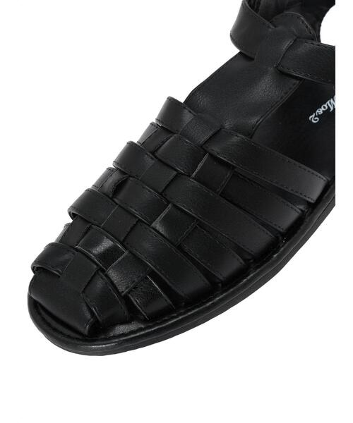 Samansa Mos2（サマンサ モスモス）の「【S/XLサイズ WEB限定】メッシュサンダル（サンダル・レディース・シルバー/ブラック・S/M/L/XL）」の14枚目の写真