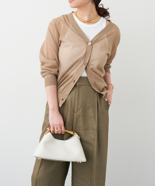 Elleme（エレメ）の「【ELLEME/エレメ】 BOOMERA MINI（ハンドバッグ・レディース・アイボリー・FREE）」の4枚目の写真