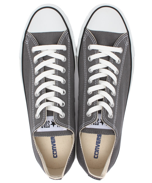 CONVERSE（コンバース）の「converse コンバース CANVAS_ALL_STAR_OX キャンバス オールスター OX 32166751 CHARCOAL（スニーカー・メンズ・グレー・3/10h/9h/4/8h/9/4h/5/3h/11h/5h/8/6h/7h/7/6）」の9枚目の写真