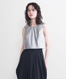 ＜AEWEN MATOPH＞メタリック ノースリーブ