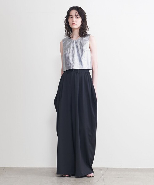 AEWEN MATOPH（イウエン マトフ）の「＜AEWEN MATOPH＞メタリック ノースリーブ（シャツ/ブラウス・レディース・シルバー・FREE）」の5枚目の写真