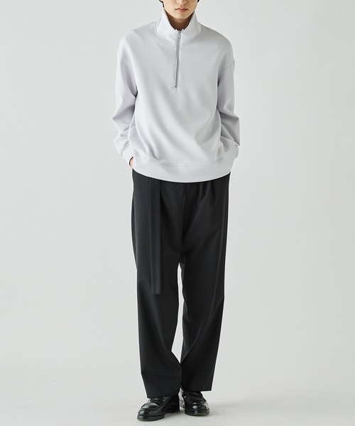 UJOH（ウジョー）の「STUDIOUS別注 1タックベルトPNT（スラックス