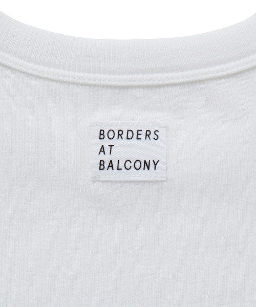 NERGY（ナージー）の「【BORDERS at BALCONY】RIB Tシャツ（Tシャツ/カットソー・レディース・ベージュ/ホワイト/ブラック・M）」の13枚目の写真