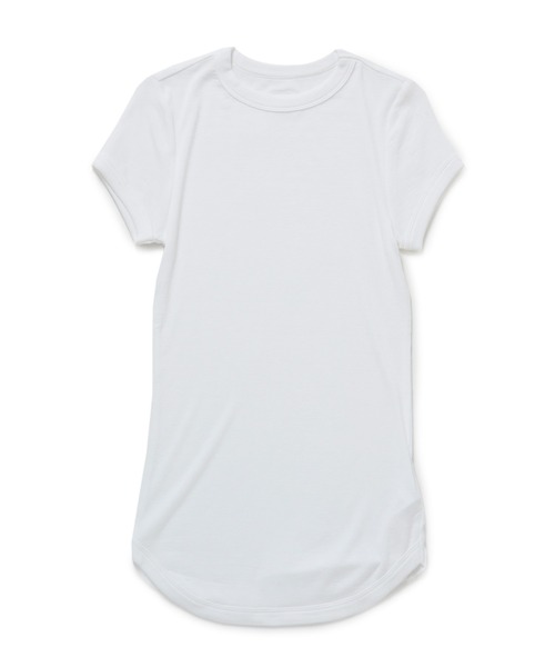 NERGY（ナージー）の「【BORDERS at BALCONY】RIB Tシャツ（Tシャツ/カットソー・レディース・ベージュ/ホワイト/ブラック・M）」の7枚目の写真