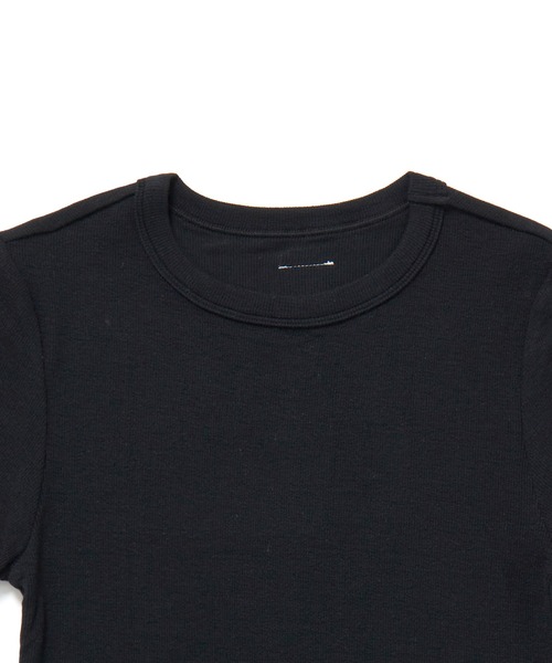 NERGY（ナージー）の「【BORDERS at BALCONY】RIB Tシャツ（Tシャツ/カットソー・レディース・ベージュ/ホワイト/ブラック・M）」の11枚目の写真