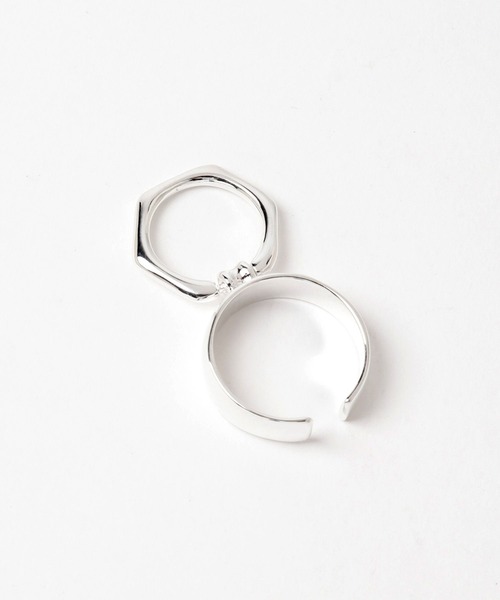 HARE（ハレ）の「トップリング(HARE)（ネックレス・メンズ・シルバー・FREE）」の6枚目の写真