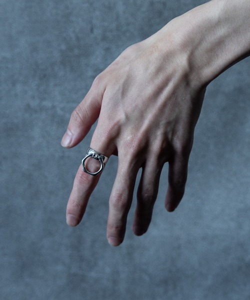 HARE（ハレ）の「トップリング(HARE)（ネックレス・メンズ・シルバー・FREE）」の8枚目の写真