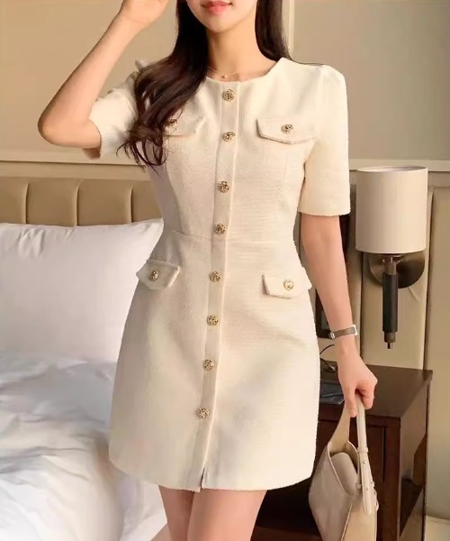 FREE STYLISTS（フリー スタイリスト）の「YUGA_YGMC ボタン ツイード