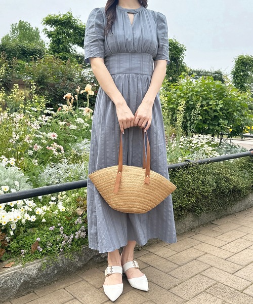 apres jour(アプレジュール)の「ストローバッグ【ZOZOTOWN限定アイテム】(かごバッグ・レディース・ブラウン系その他/ベージュ系その他・FREE)」の9枚目の写真