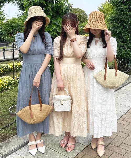 apres jour(アプレジュール)の「ストローバッグ【ZOZOTOWN限定アイテム】(かごバッグ・レディース・ブラウン系その他/ベージュ系その他・FREE)」の4枚目の写真