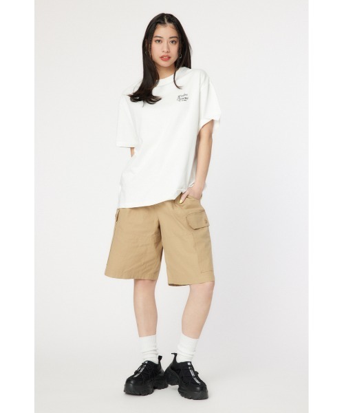 RODEO CROWNS WIDE BOWL（ロデオクラウンズワイドボウル）の「SUMMER FLOWER Tシャツ（Tシャツ/カットソー・レディース・ホワイト/ライトカーキ/ライトピンク/ブラック・FREE）」の18枚目の写真