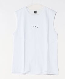 sunny branch（サニーブランチ）の「★刺繍　ノースリーブシャツ（Tシャツ/カットソー・メンズ）」