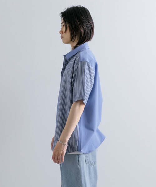 シャツブラウス Bonjour Sagan（ボンジュールサガン） ブラウス シャツ タックロング